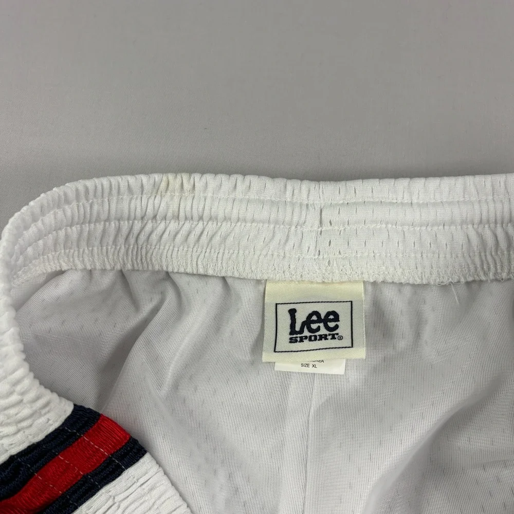 Vintage Boston Red Sox Shorts Mens XL White Athletic Gym Stretch‎ 90s MLB